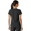 Carhartt Women's Black One-Pocket Tuck-In Scrub Top