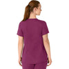 Carhartt Women's Wine Four-Pocket Henley Maternity Top