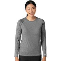 Carhartt Women's Grey Heather Performance Long Sleeve Tee