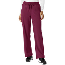 Carhartt Women's Wine Six-Pocket Boot Cut Scrub Pant