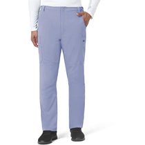 Carhartt Men's Ceil Blue Ten-Pocket Straight Leg Cargo Pant