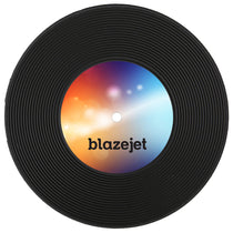 Beacon Black Vintage Record Coaster