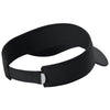 Port Authority Black Poly Visor