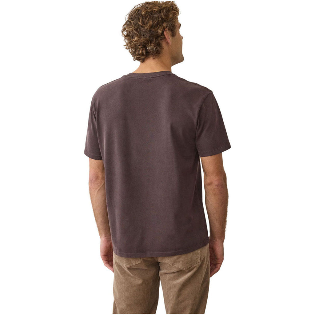 Marine Layer Men's Coffee Luxe 250 Tee