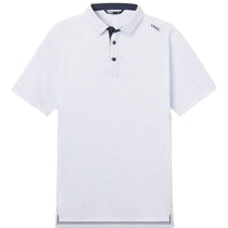 UNRL Men's White-Navy Cayman Polo