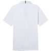 UNRL Men's White-Navy Cayman Polo