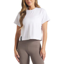 UNRL Women's White Boxy Ultra Tee