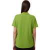 Core 365 Women's Acid Green Resolve CVC Performance Pique Polo