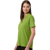 Core 365 Women's Acid Green Resolve CVC Performance Pique Polo