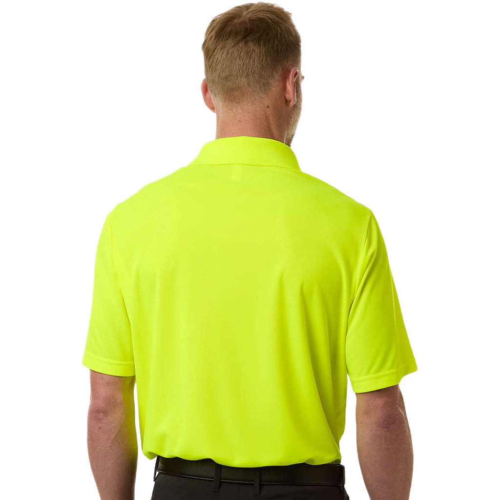 Core 365 Men's Safety Yellow Nova Performance Pique Polo