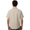 Core 365 Men's Stone UltraUVP Shoreline Short Sleeve Staff Shirt