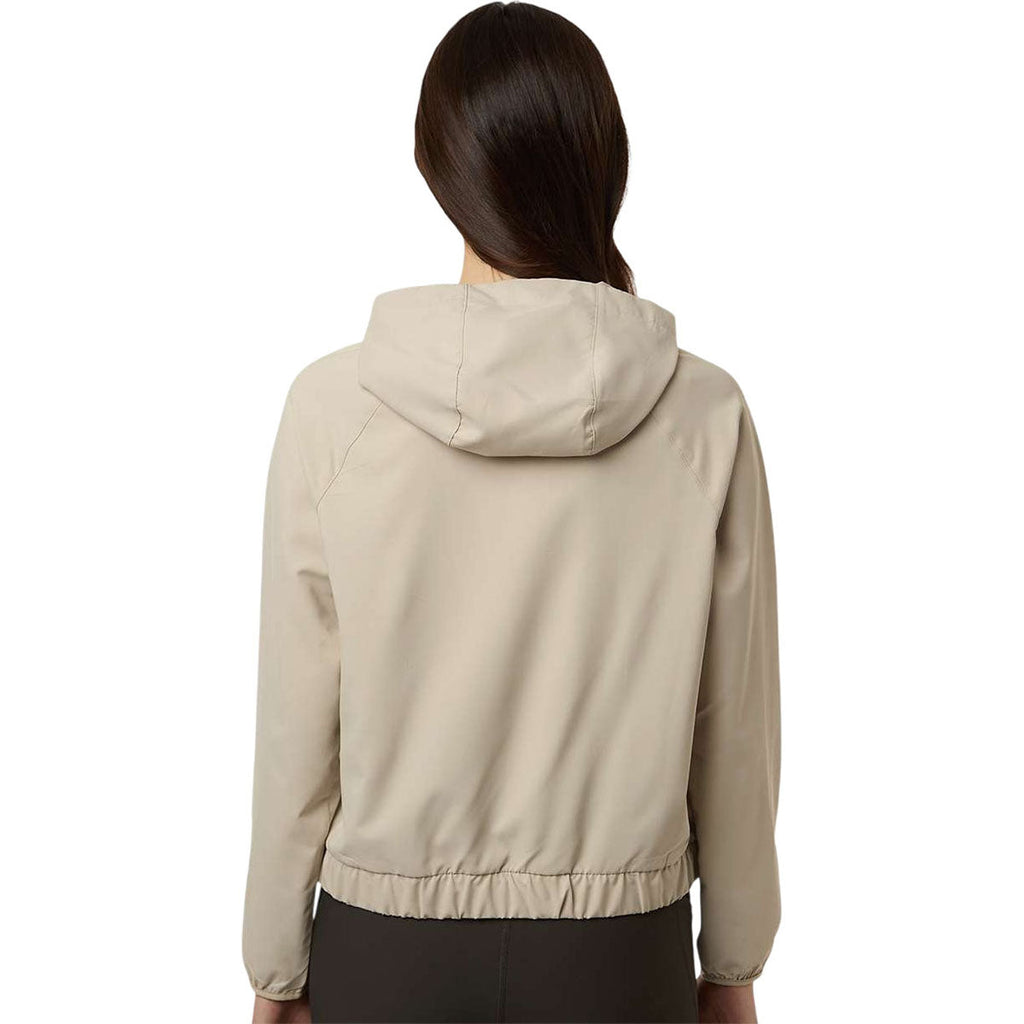 Core 365 Women's Stone UltraUVP Shoreline Long Sleeve Hooded Pullover