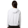 Core 365 Women's White UltraUVP Shoreline Long Sleeve Hooded Pullover