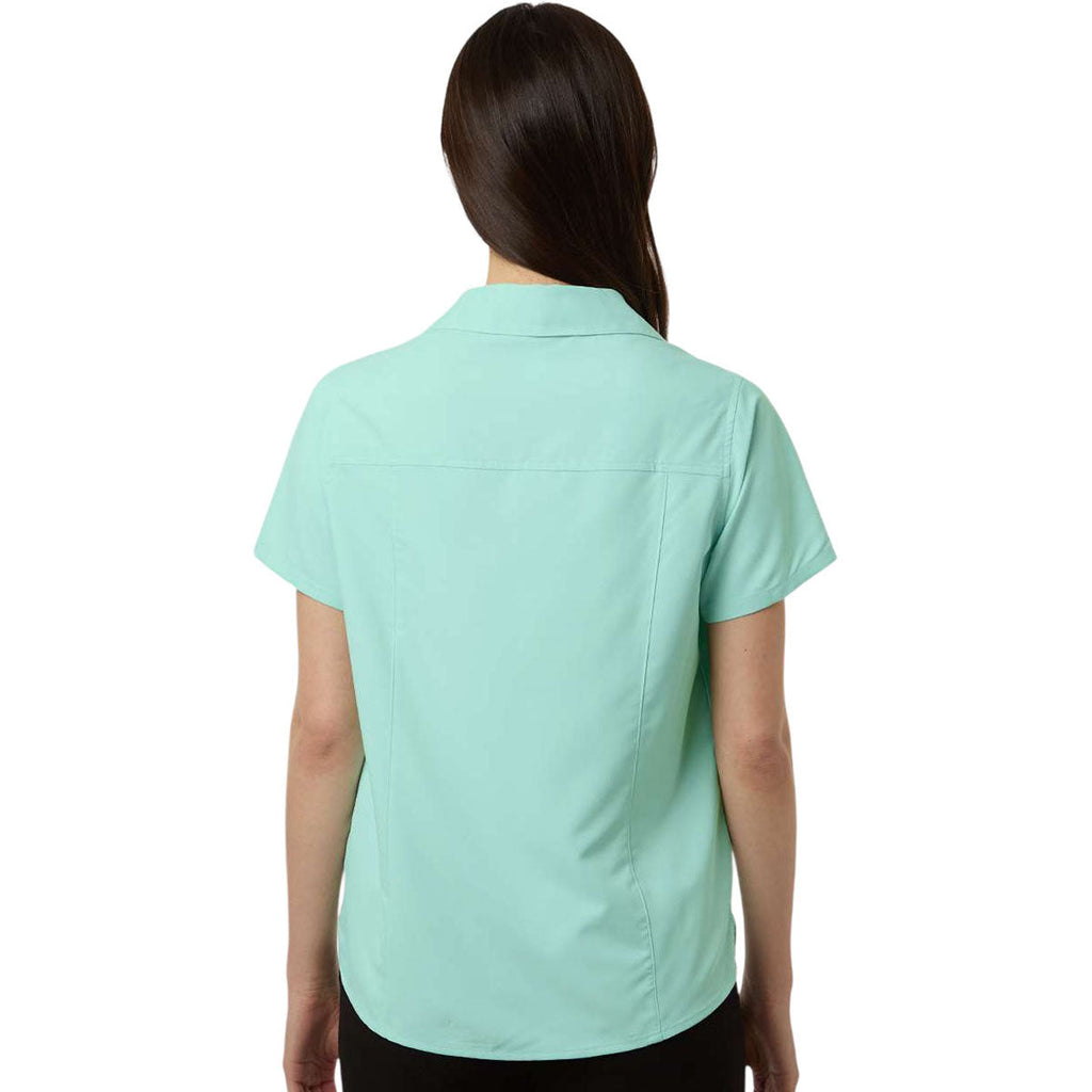Core 365 Women's Sea Glass UltraUVP Shoreline Short Sleeve Staff Shirt