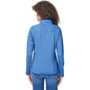 Core 365 Women's True Royal/White Venture Heathered Stripe Full-Zip