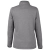 Core 365 Women's Black/White Venture Heathered Stripe Quarter-Zip