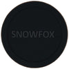 Snowfox Black 8 oz. Double Wall Steel Stemmed Martini Glass