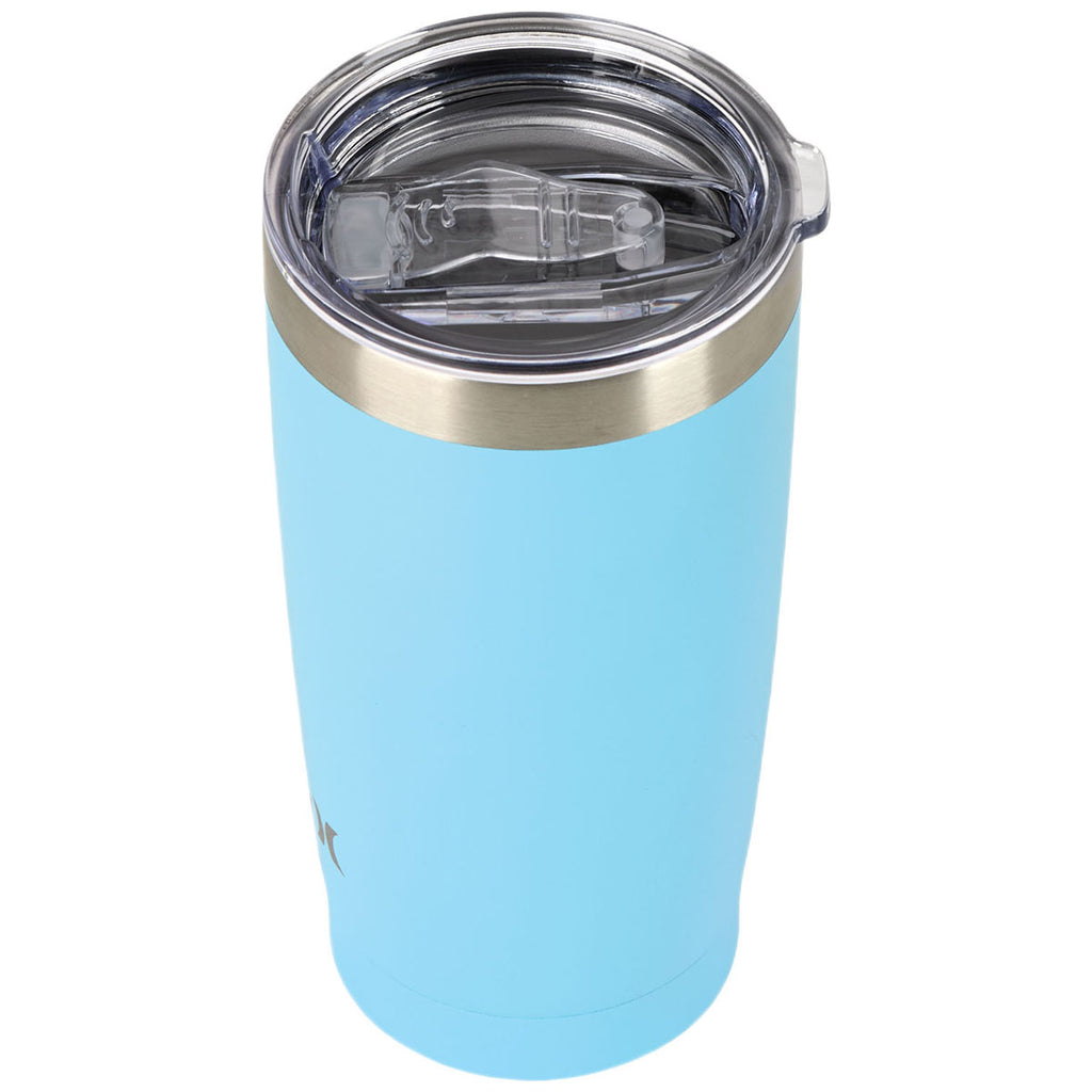 Hurley Light Blue 20 oz. Double Wall Stainless Steel Travel Tumbler