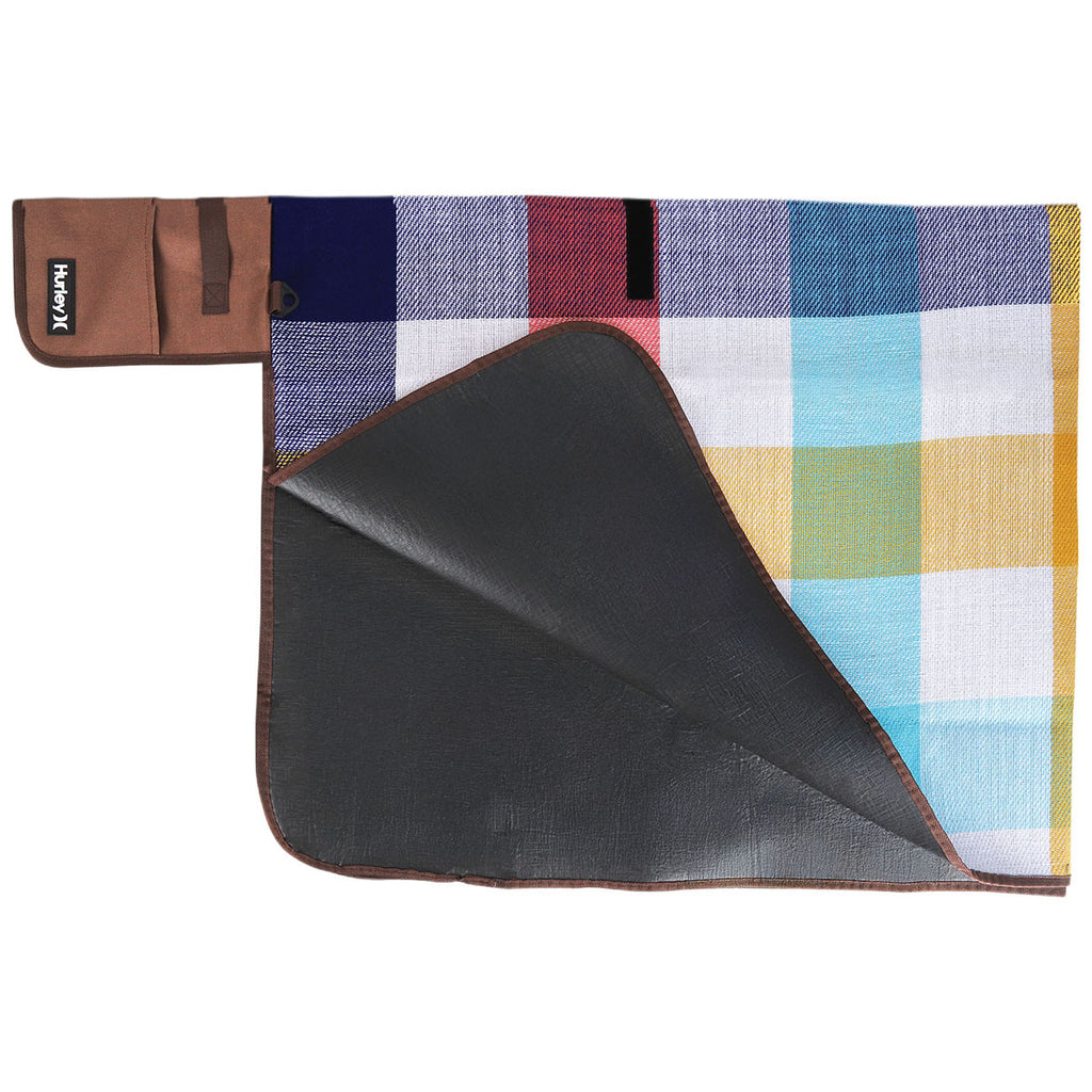 Hurley Purple Water Resistant Outdoor Packable Mat