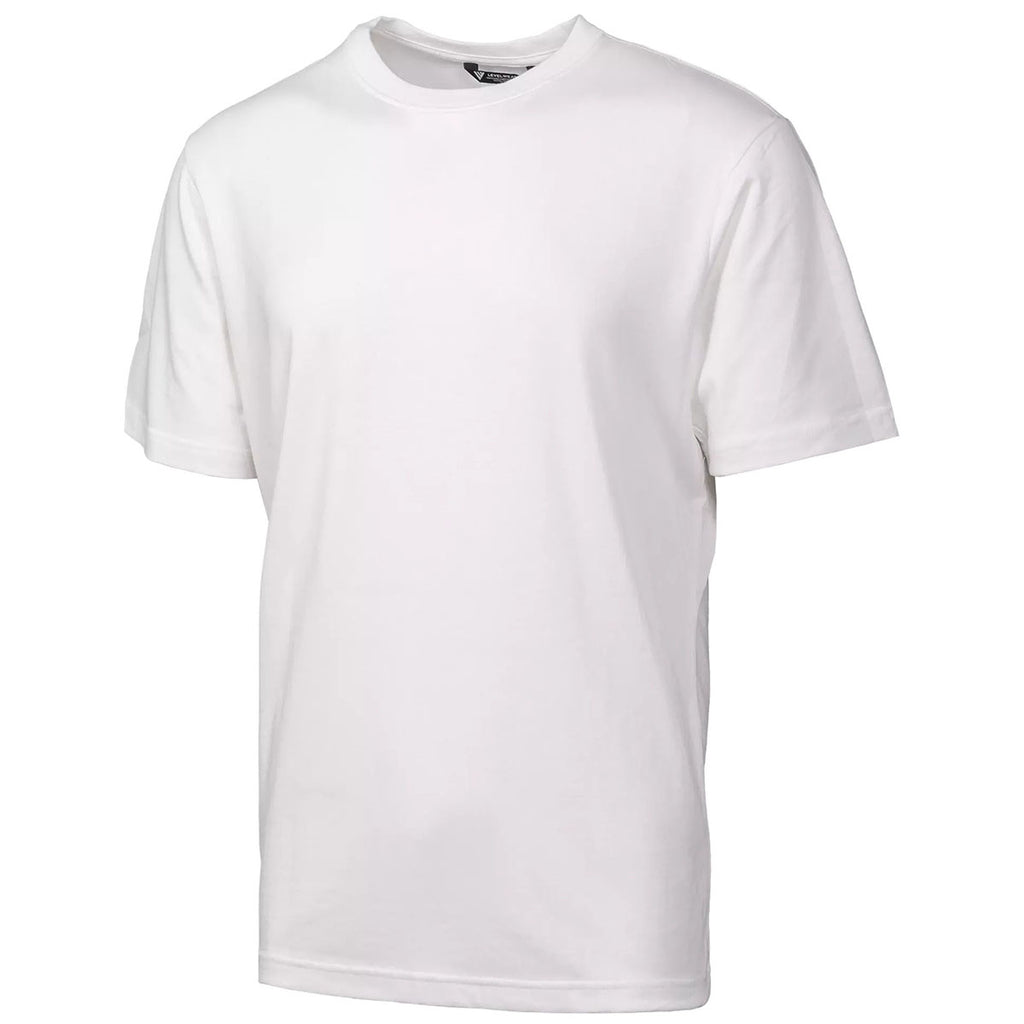 Levelwear Men's White Tahoe Premium Tee