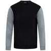 Levelwear Men's Black/Pebble Ultimate Crew
