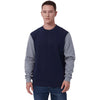 Levelwear Men's Navy/Pebble Ultimate Crew