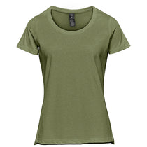 Stormtech Women's Sage Green Heather Equinox Short Sleeve Tee