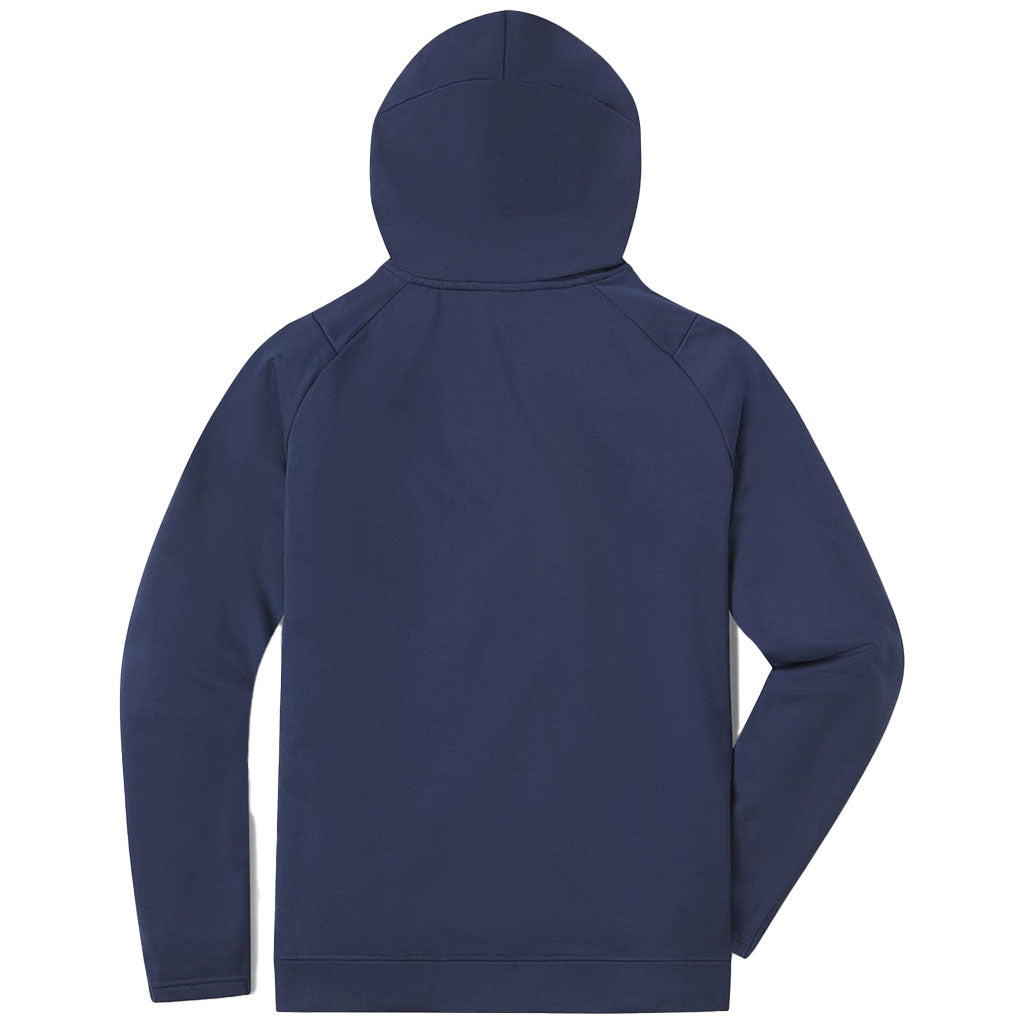 UNRL Unisex Harbor Blue Crossover Hoodie II