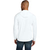 CornerStone Men's White Workwear Pro Long Sleeve Hooded Tee