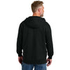 CornerStone Men's Black Tough Fleece Full-Zip Hoodie