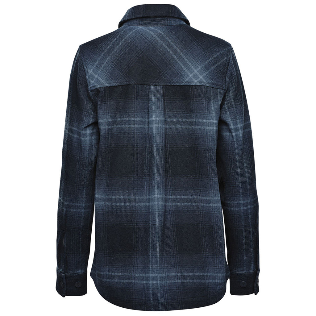 Stormtech Women's Midnight/Dusk Highland Plaid Shacket