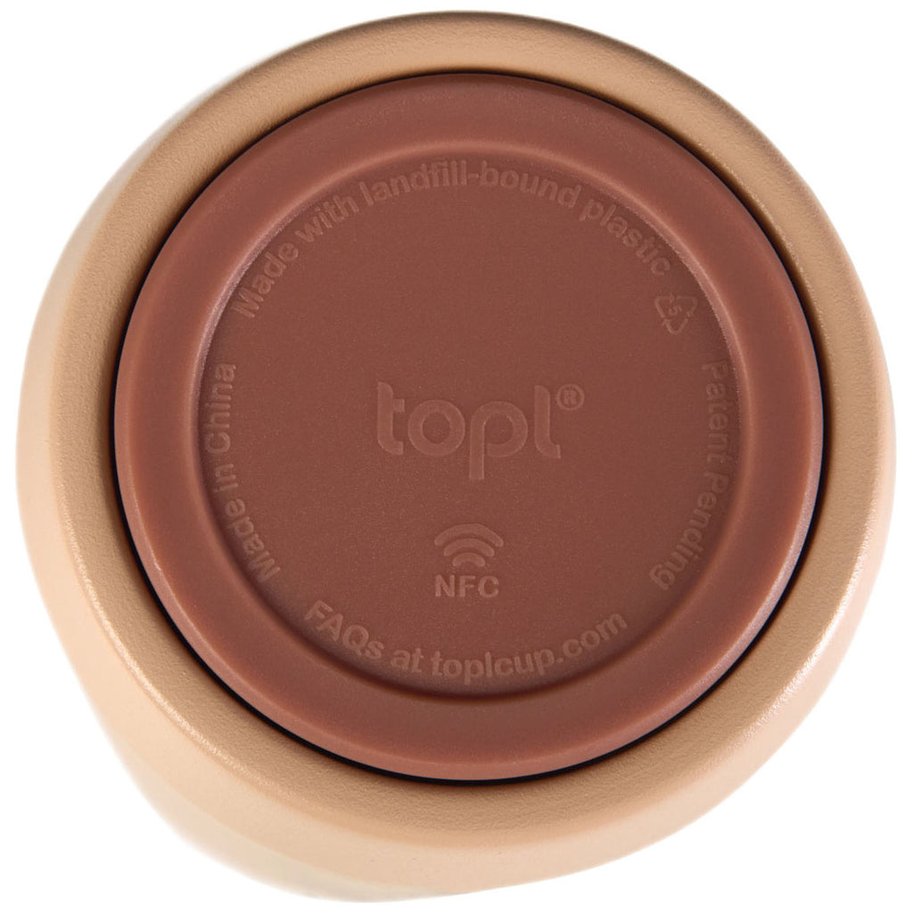 TOPL Khaki 16 oz. Double Wall, Recycled Stainless Steel 360° Tumbler