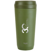 TOPL Olive 16 oz. Double Wall, Recycled Stainless Steel 360° Tumbler