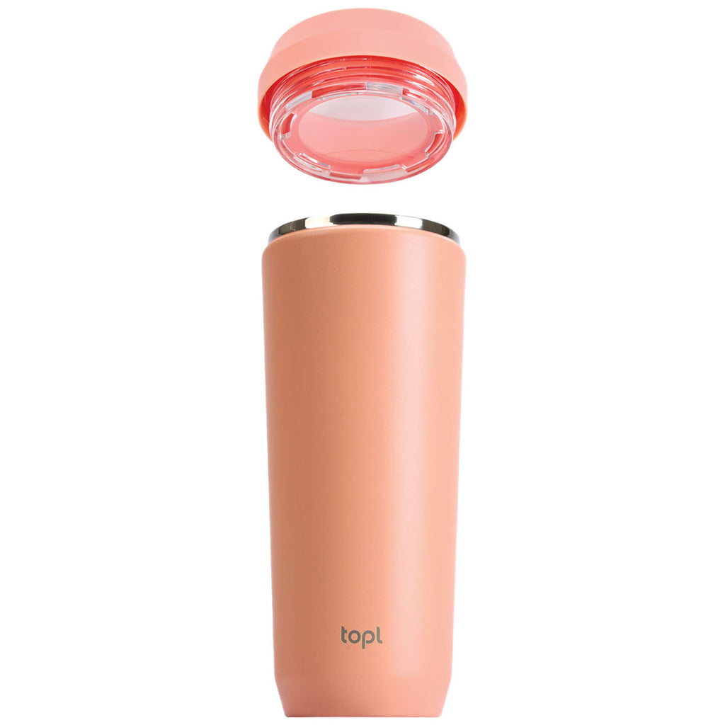 TOPL Orange 20 oz. Double Wall, Recycled Stainless Steel 360° Tumbler