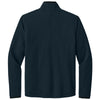 Carhartt Men's Navy Textured 1/2-Zip Fleece Jacket