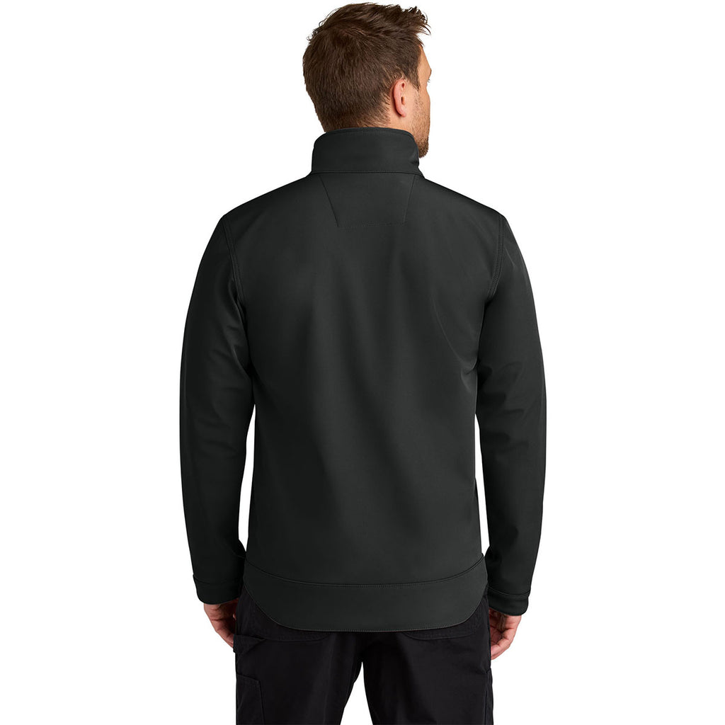 Carhartt Men's Black Rain Defender Soft Shell Jacket