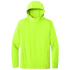 Carhartt Men's Brite Lime Force Sun Defender Long Sleeve Hooded T-Shirt