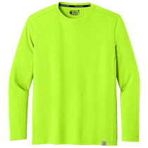Carhartt Men's Brite Lime Force Sun Defender Long Sleeve T-Shirt