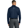Carhartt Men's Dark Navy FLD & RSCU Long Sleeve Polo