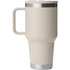 YETI Cape Taupe Rambler 30 oz Travel Straw Mug with Color-Matched Straw Lid