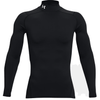 Under Armour Men's Black ColdGear Compression Mock Long Sleeve