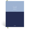 Papier Blue/Navy Colorblock Calendar Year Planner