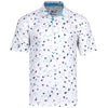 Swannies Golf Men's Aqua Corbin Polo