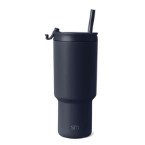 Simple Modern Deep Ocean Trek Tumbler with Flip Lid and Straw - 30oz