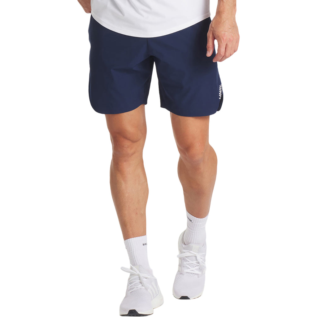 UNRL Men's Navy Daybreaker Short [7.5"]