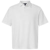 Devon & Jones Men's White Seaton Pebble Textured Polo