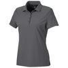 Devon & Jones Women's Graphite CrownLux Performance Windsor Welded Polo