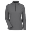 Devon & Jones Women's Graphite CrownLux Performance Windsor Welded Quarter-Zip