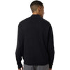 Devon & Jones Men's Black New Classics Quarter-Zip Sweater