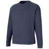 Devon & Jones Men's Navy Melange Charleston Pullover